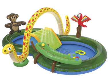 Playtive Brodzik dla dzieci Dżungla, ze zjeżdżalnią