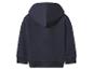 Ciemnoniebieska bluza dziecięca z kapturem, widok z tyłu