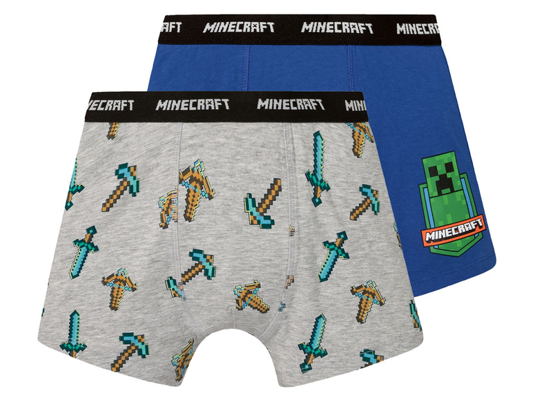 Pełny ekran: Minecraft Bokserki chłopięce, 2 pary - zdjęcie 2