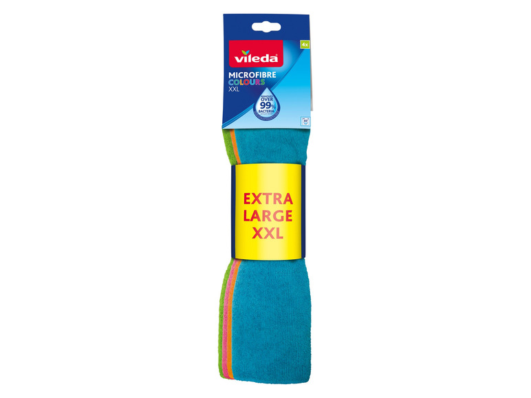 Zestaw 4 ściereczek XXL z mikrofibry