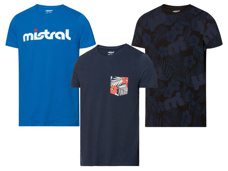 Pełny ekran: Mistral T-shirt męski z bawełny - zdjęcie 1