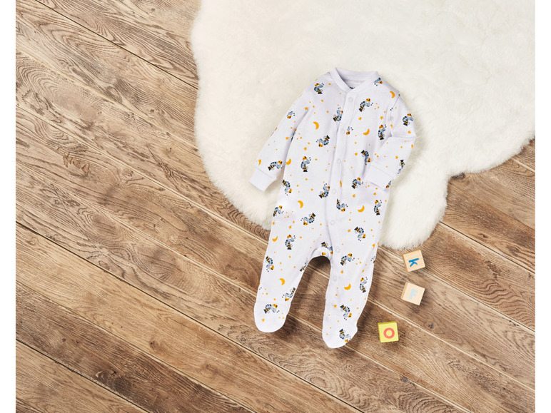 Pełny ekran: lupilu® Pajacyk niemowlęcy dla chłopca, z czystej bawełny organicznej - zdjęcie 16