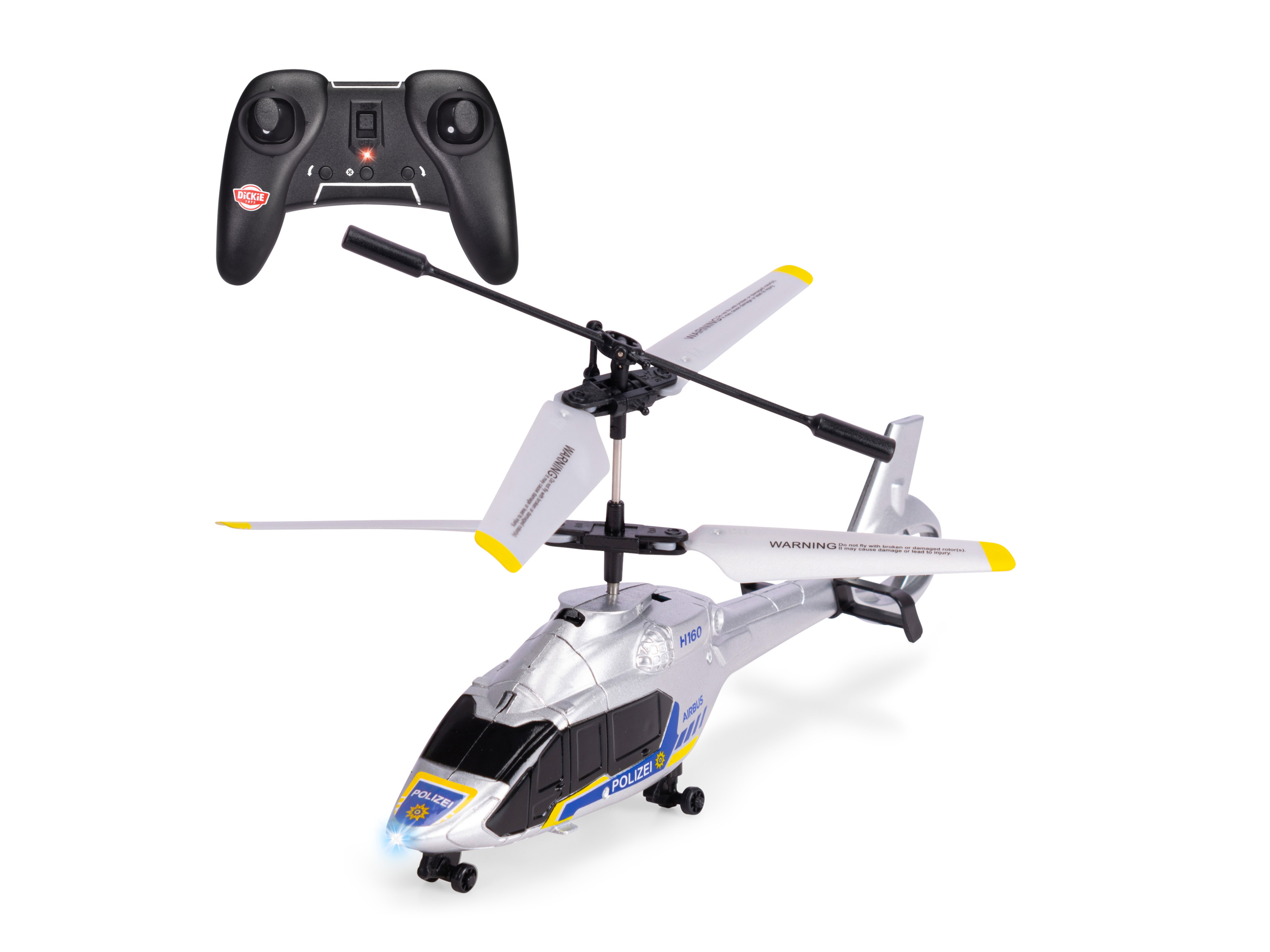 DICKIE Helikopter policyjny RC, RTR