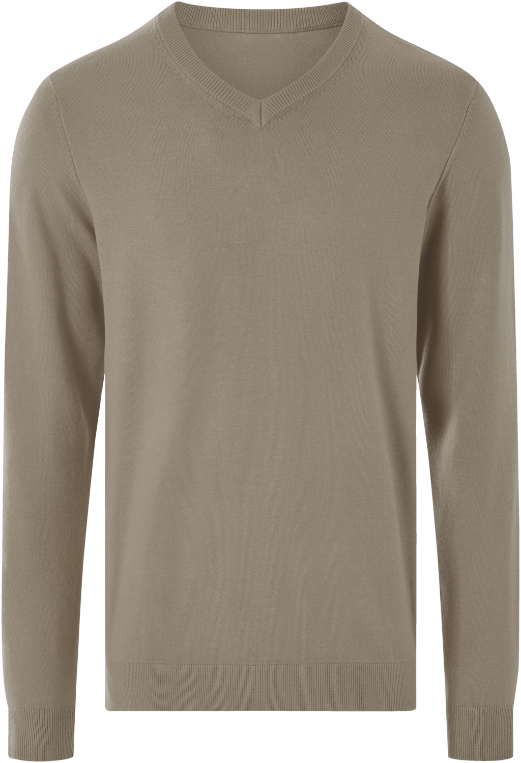 ESMARA MEN Męski sweter z drobnego dzianiny (Beżowy, XXL (60/62))