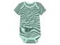 Body niemowlęce w paski, z krótkim rękawem.