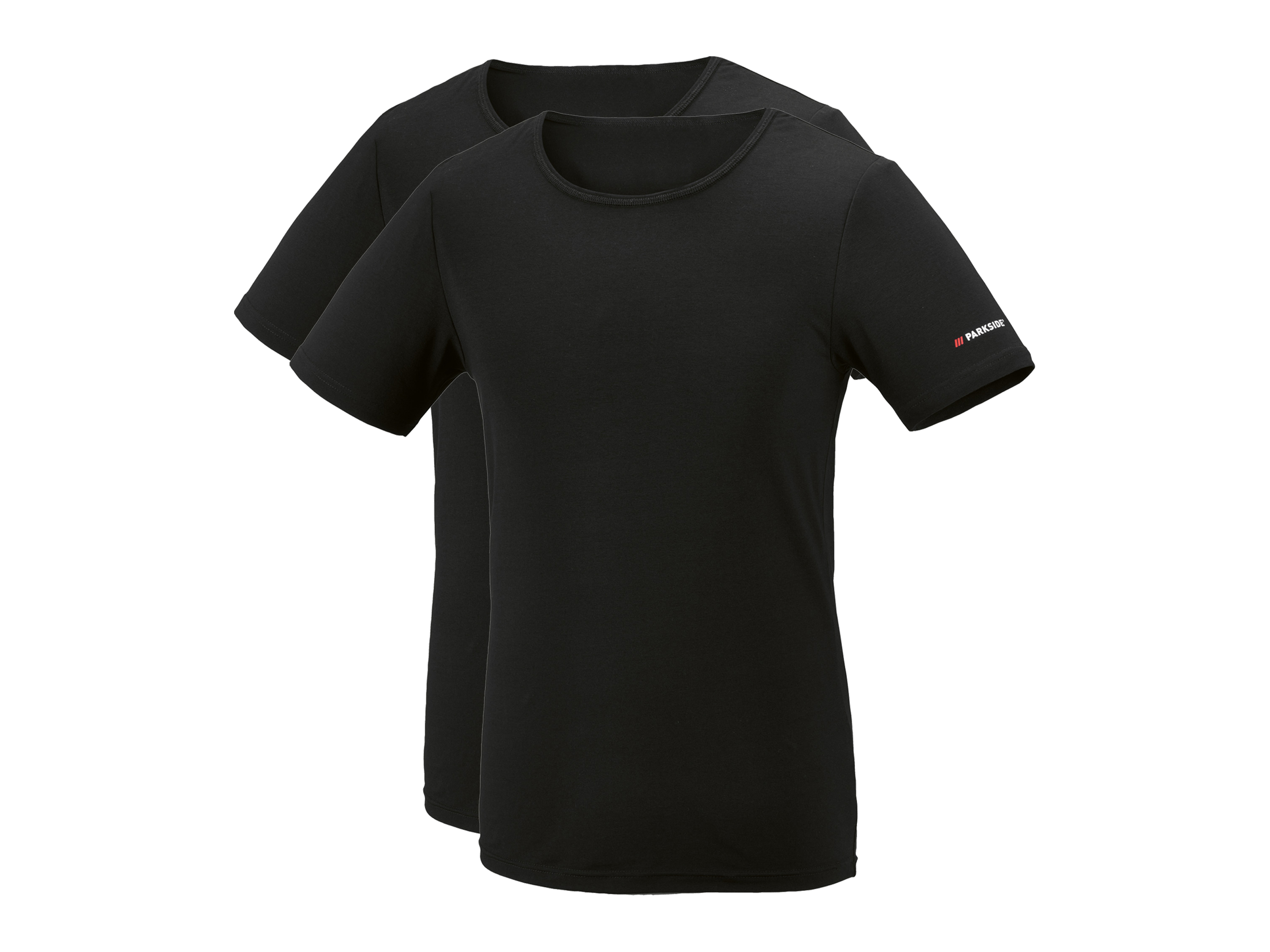PARKSIDE® Podkoszulek męski, 2 sztuki (Czarny, 5/M)