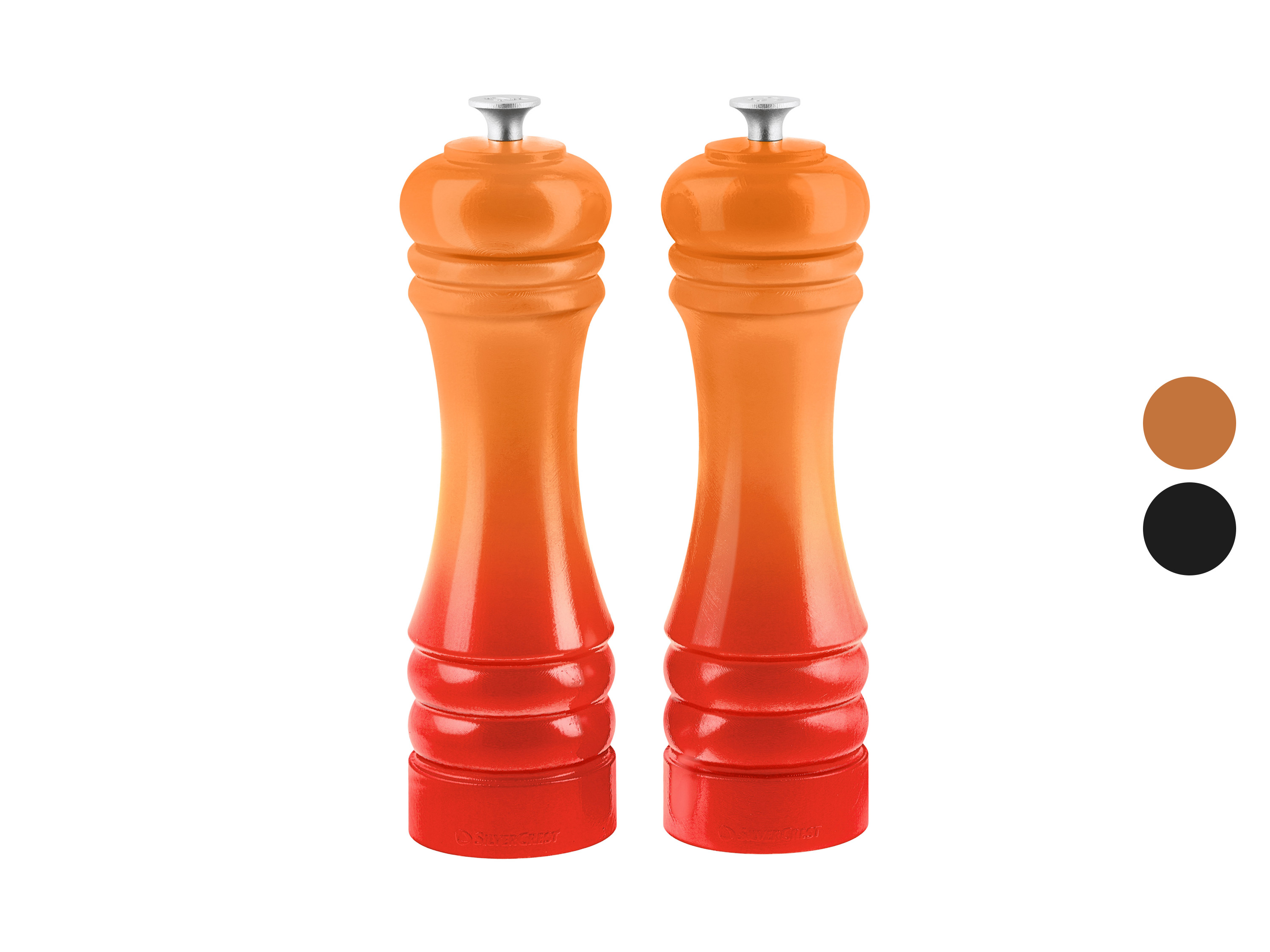 SILVERCREST® Zestaw młynków do soli i pieprzu