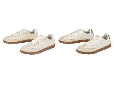 esmara® Skórzane sneakersy damskie