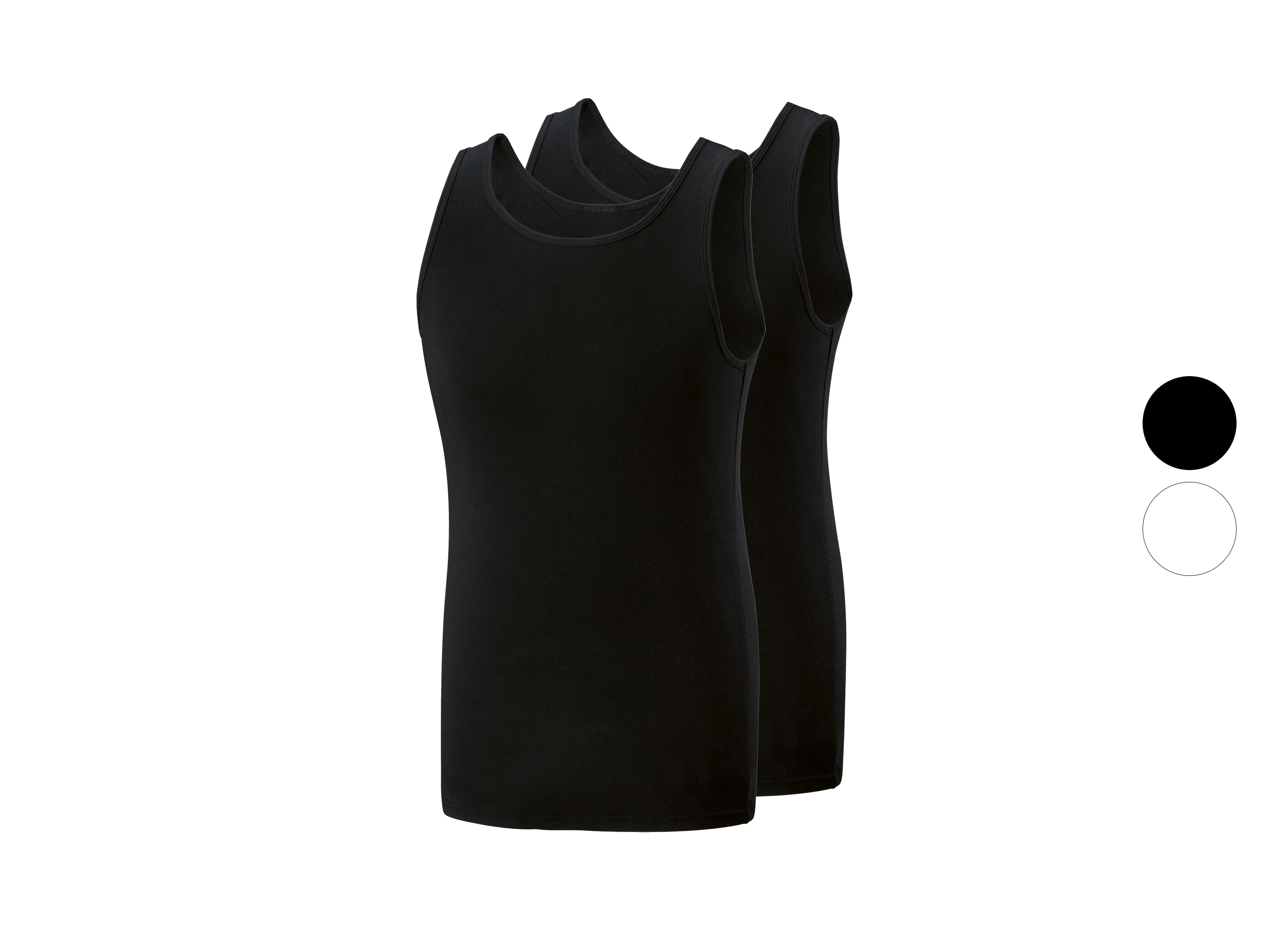 PARKSIDE® Podkoszulki męskie z bawełny, 2 sztuki