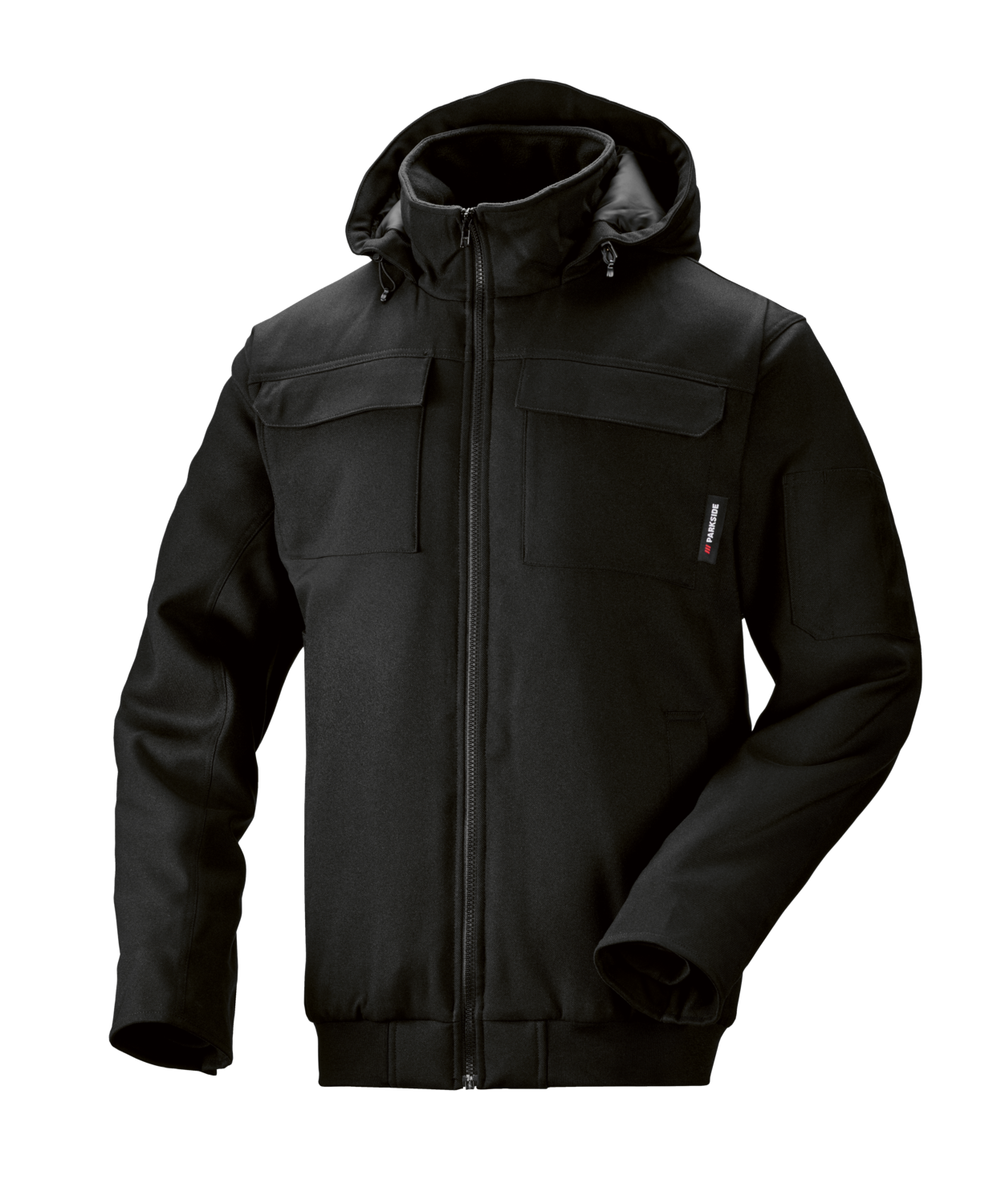 PARKSIDE® Ocieplana kurtka robocza męska (Czarny, S (44-46))