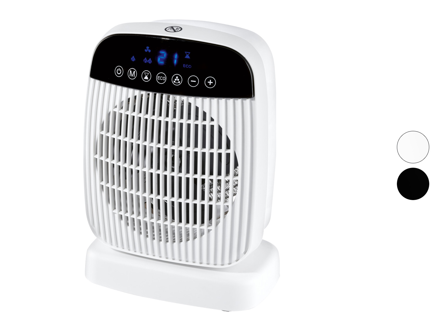 TRONIC® Termowentylator z LCD z pilotem, 1000 W / 2000 W, THLF 2000 E4