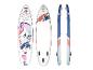Pompowane deski SUP F2 Sport 10'5, wzór kwiatowy.