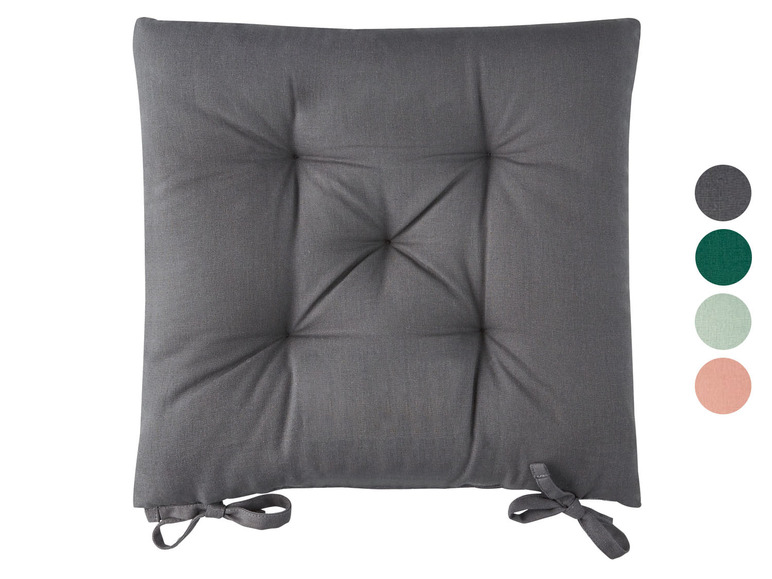 Pełny ekran: LIVARNO home Poduszka na krzesło 40 x 40 cm - zdjęcie 1