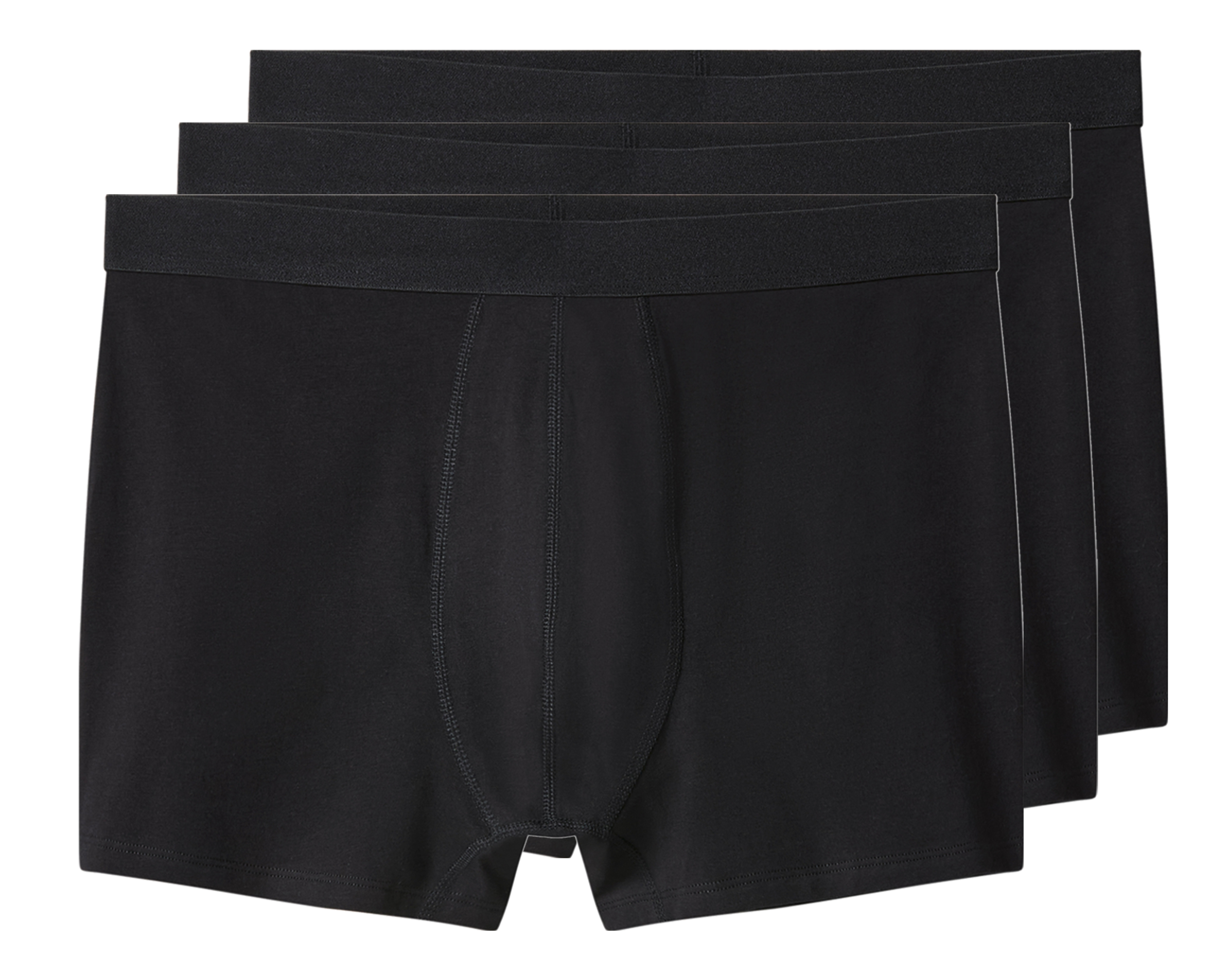 ESMARA MEN Bokserki męskie z bawełną, 3 pary (Czarny, 8/XXL)