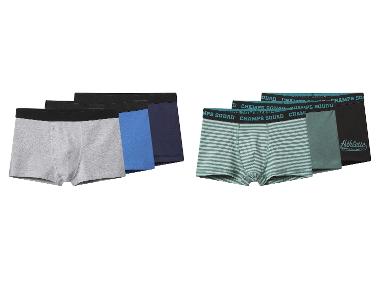 esmara® Bokserki dziecięce z bawełną, 3 pary