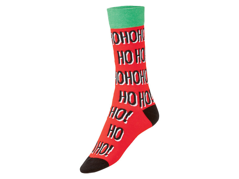 Pełny ekran: Fun Socks Skarpety świąteczne z bawełną damskie / męskie, 3 pary - zdjęcie 4