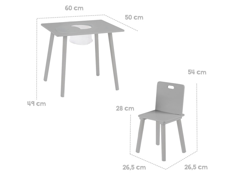 Pełny ekran: roba Zestaw mebli dla dzieci (2 krzesełka + stolik) - zdjęcie 8