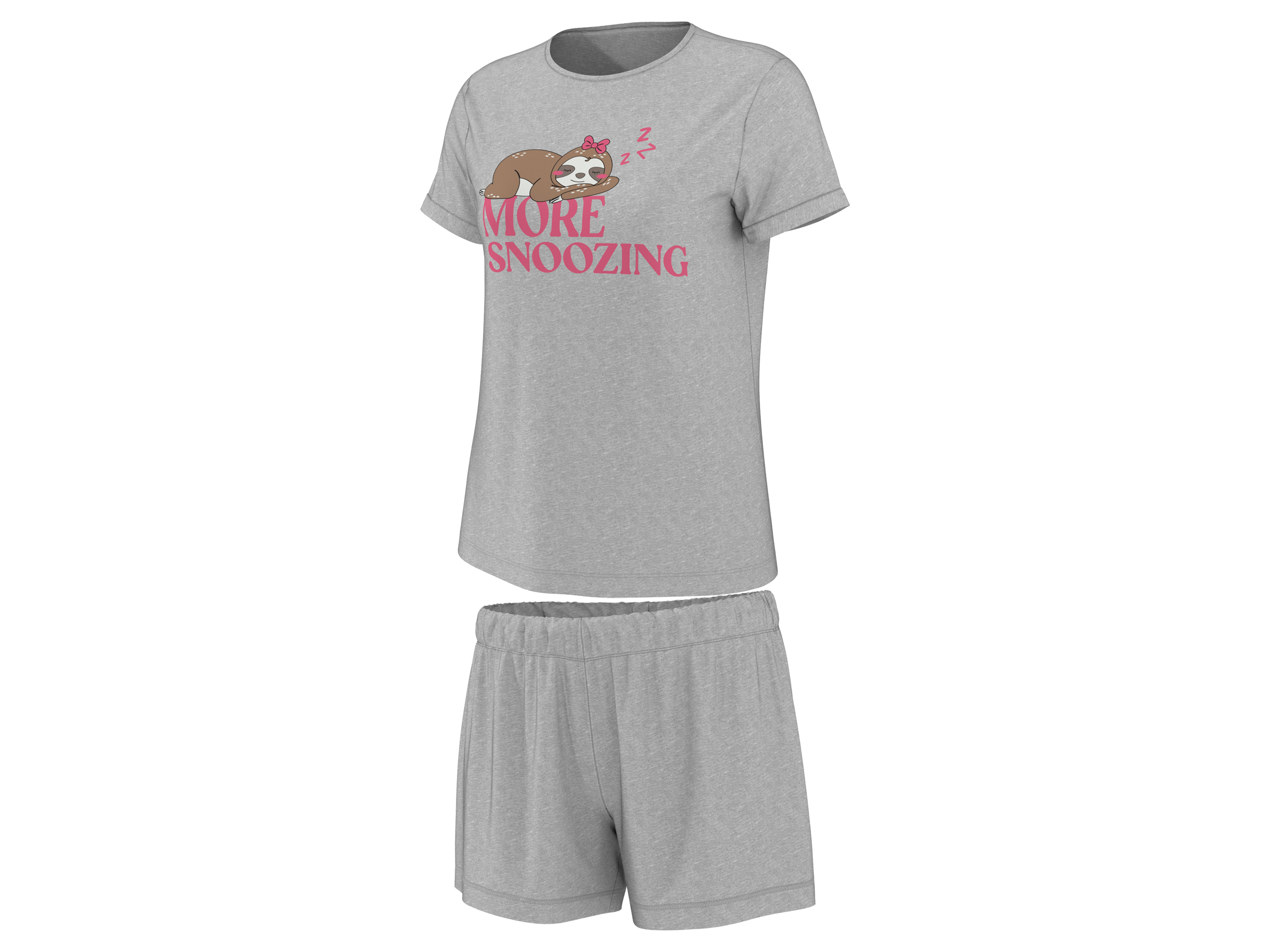 esmara® Piżama damska z bawełną 