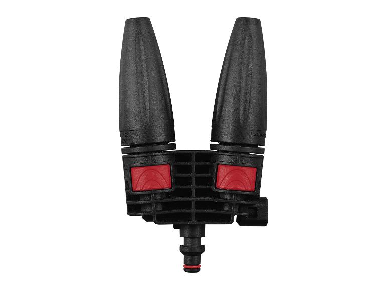 Podwójna dysza do węża ogrodowego