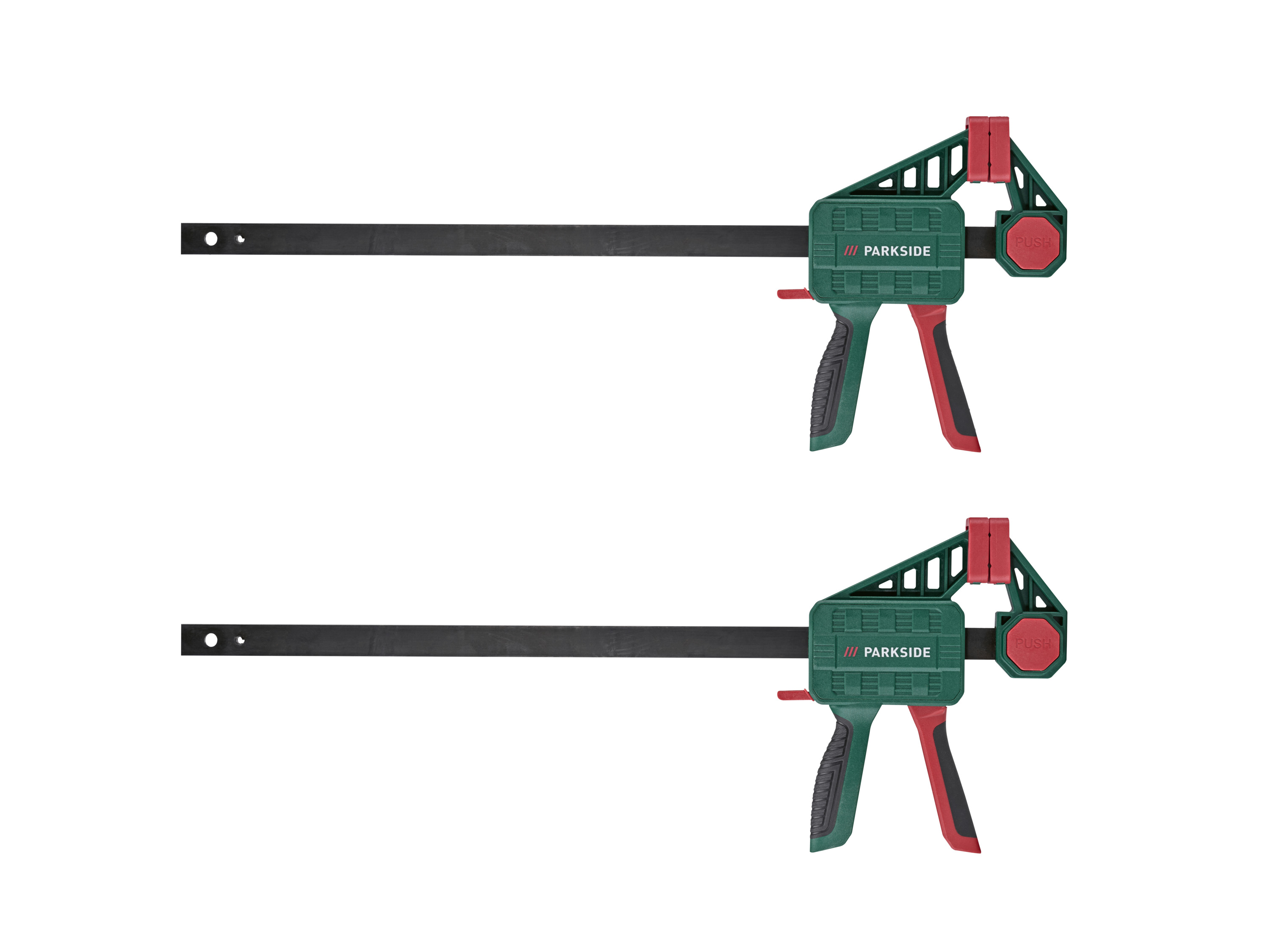 PARKSIDE® Zestaw ścisków, 2-częściowy / 16-częściowy (Zestaw zacisków jednoręcznych 2 szt.)