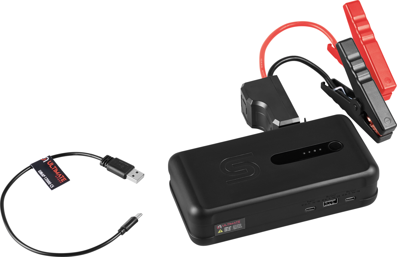 ULTIMATE SPEED® Powerbank 10.000 mAh z funkcją rozruchu