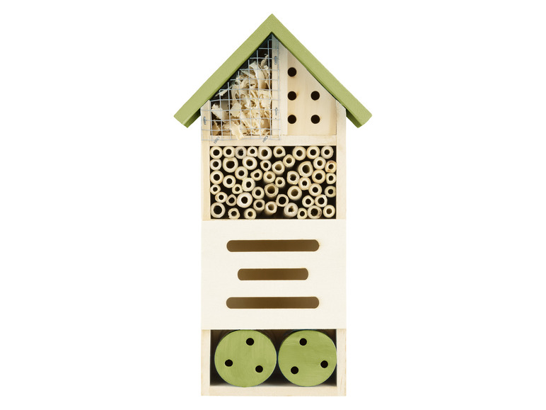 Pełny ekran: Hotel dla owadów / Domek dla ptaków, drewniany - zdjęcie 9