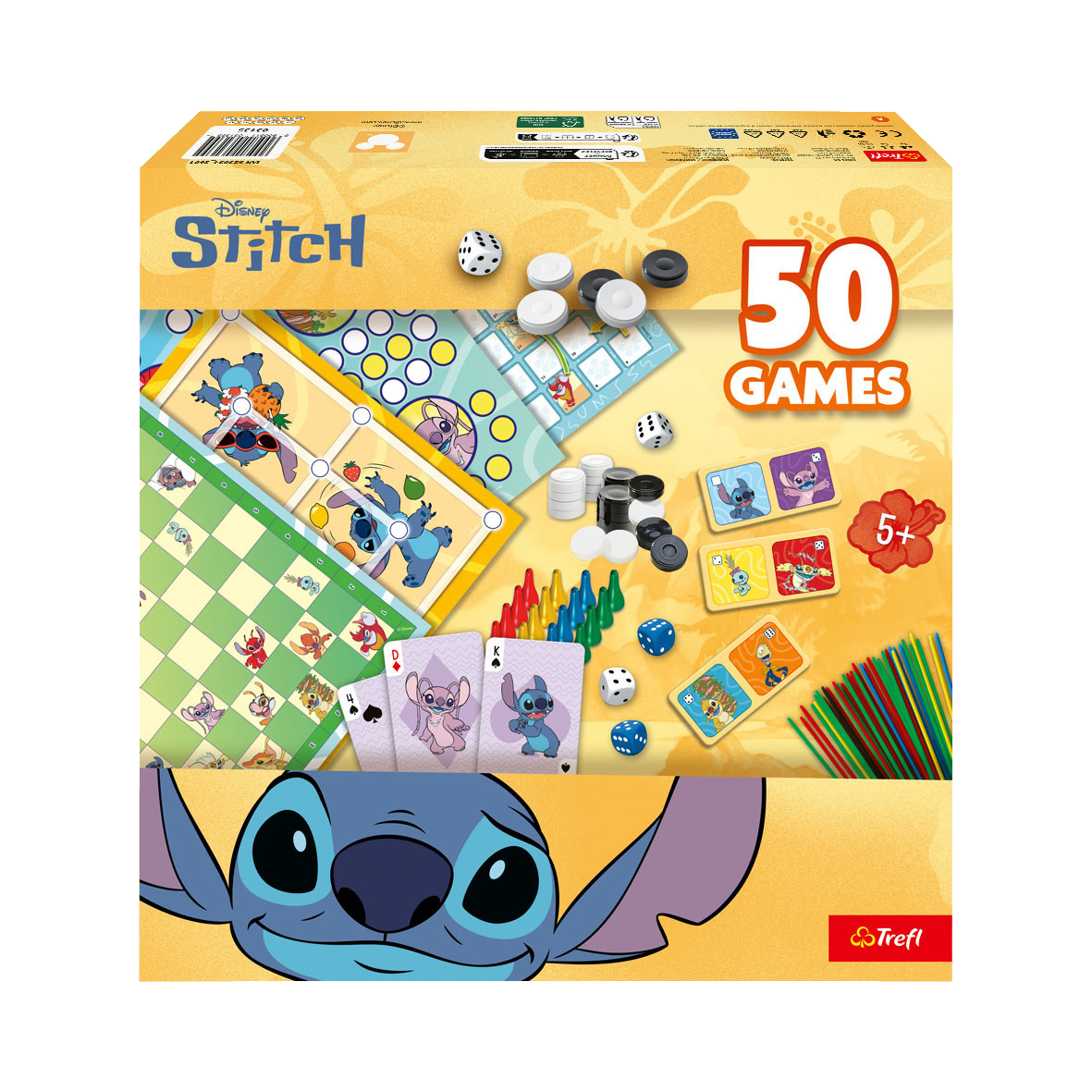 TREFL Zestaw gier Frozen / Disney / Paw Patrol / Stitch