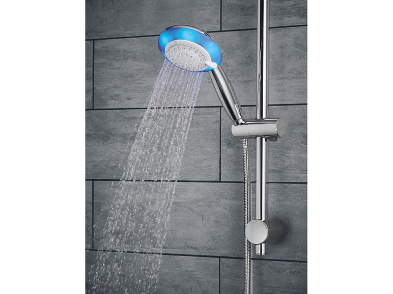 Pełny ekran: LIVARNO home Słuchawka prysznicowa LED, z wkładem oszczędzającym wodę - zdjęcie 14