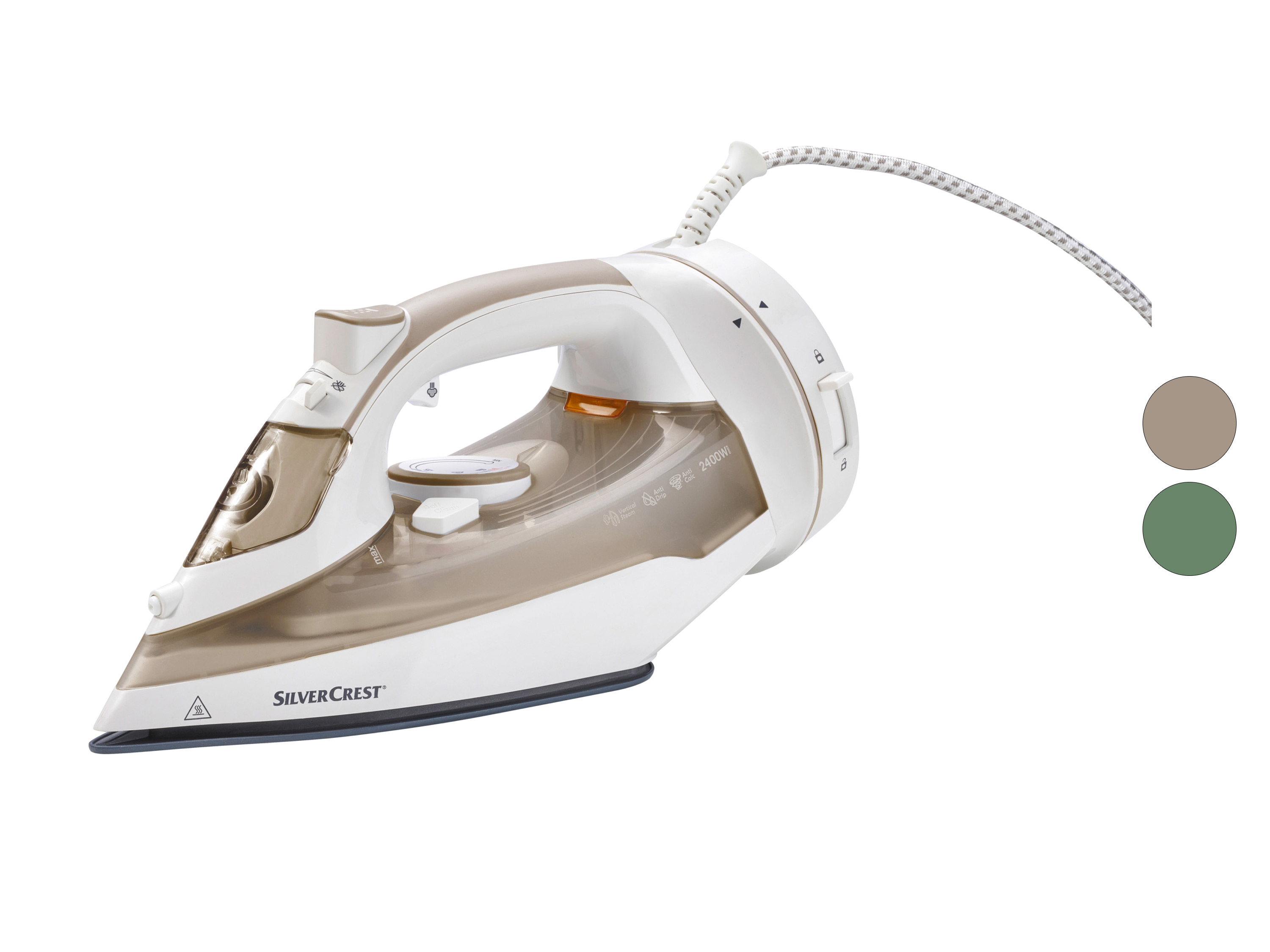 SILVERCREST® Żelazko parowe bezprzewodowe SDBK 2400 E1, 2400 W