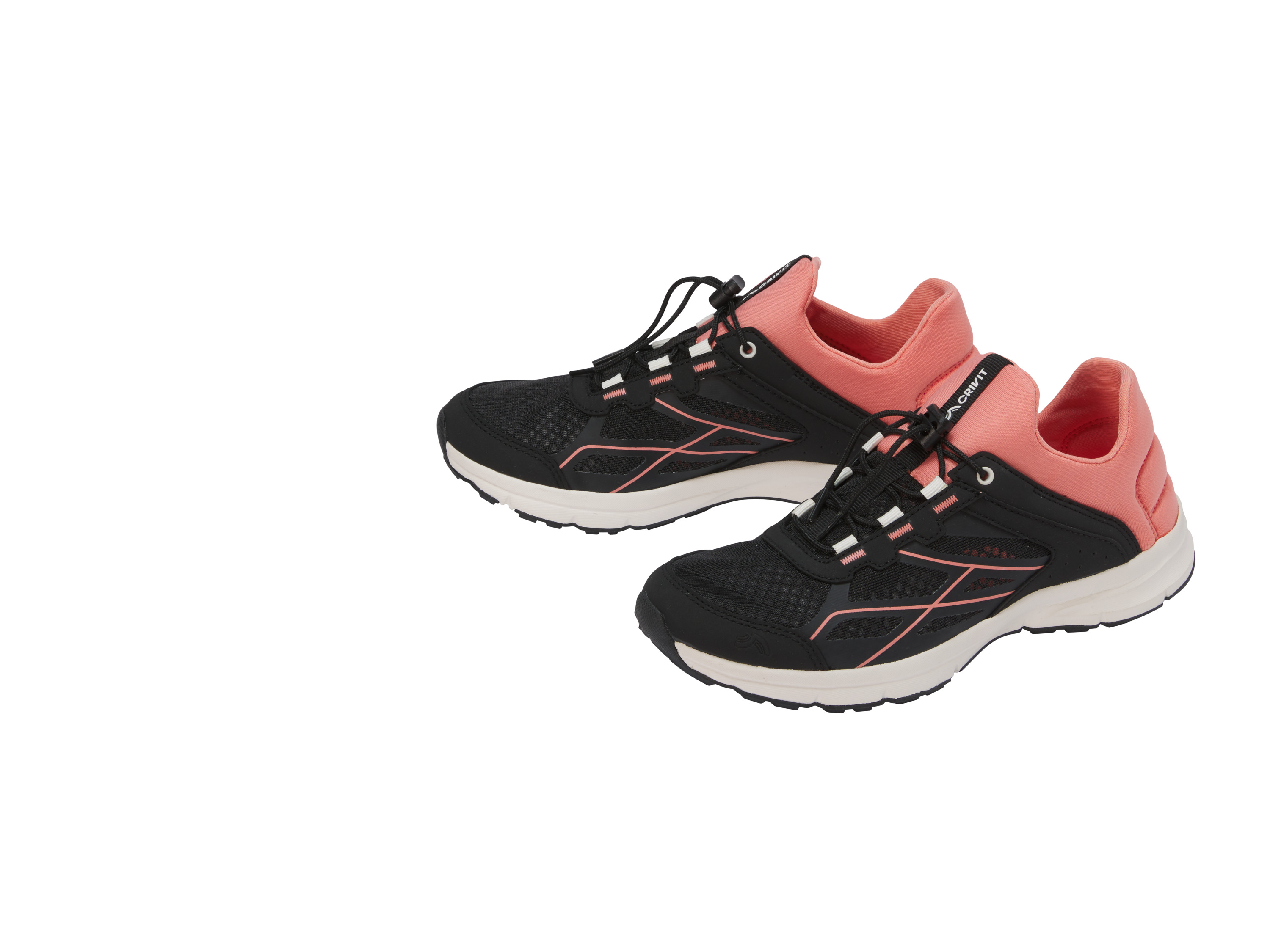 CRIVIT Buty outdoorowe damskie (Czarny/różowy, 37)
