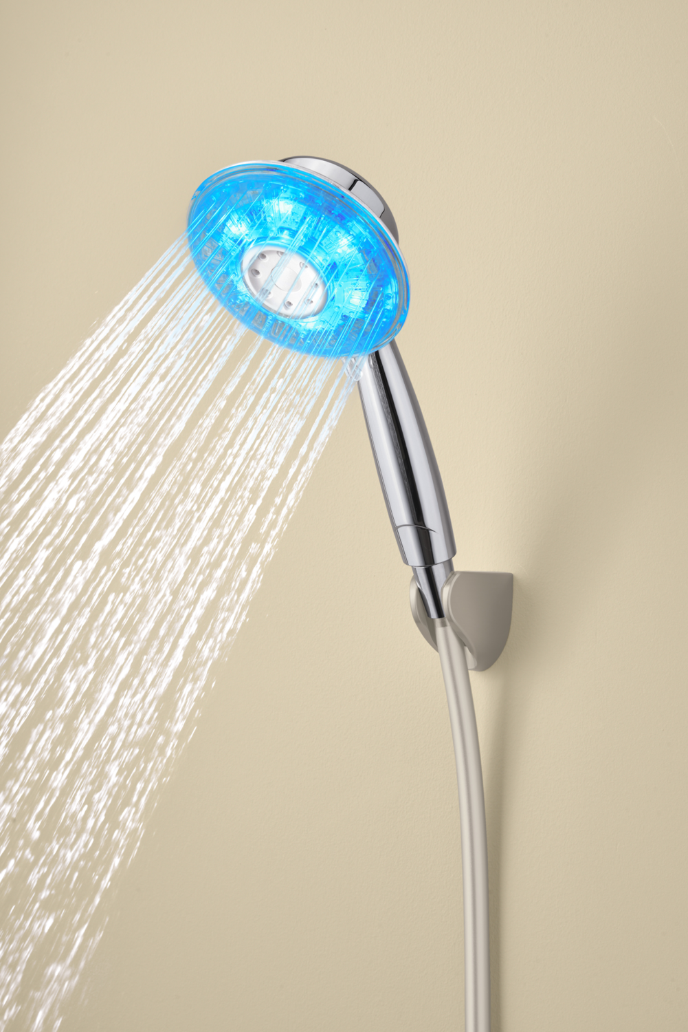 LIVARNO® Słuchawka prysznicowa LED (przezroczysty)