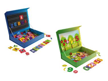 Playtive Magnetyczne puzzle edukacyjne, 126/131 elementów