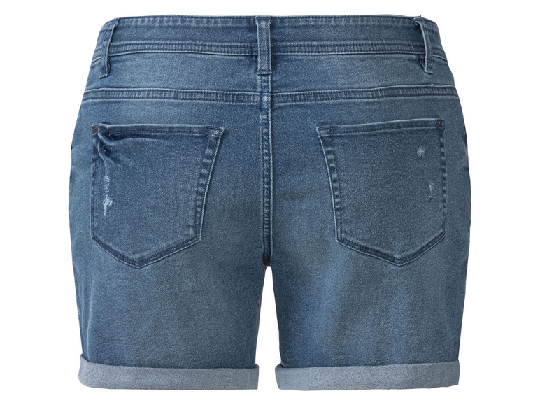 Pełny ekran: esmara® Szorty jeansowe damskie z bawełną - zdjęcie 5