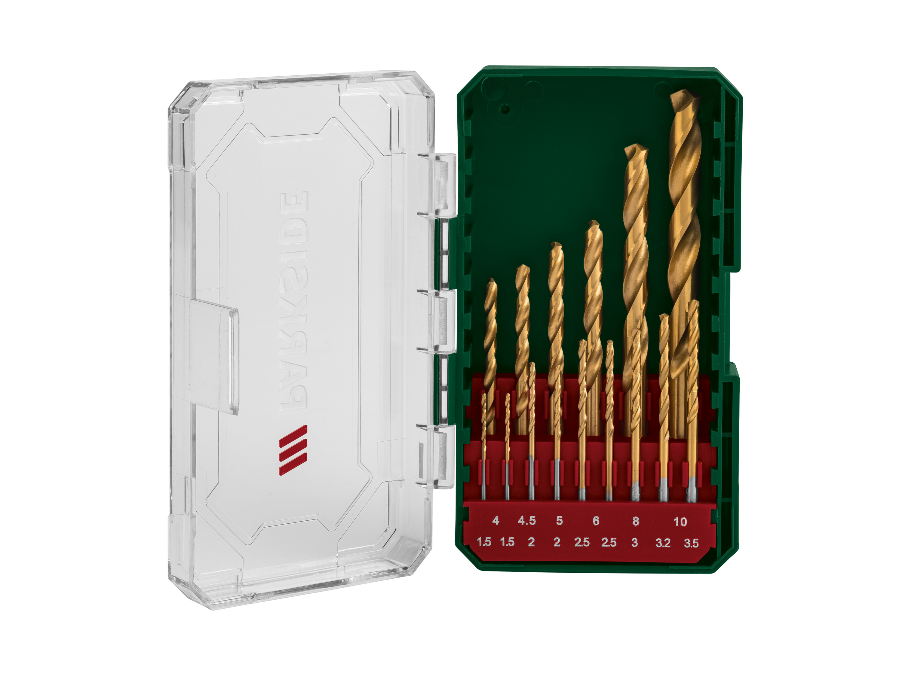 PARKSIDE® Zestaw wierteł lub zestaw bitów i nasadek, 15 lub 37 elementów (Zestaw wierteł krętych)