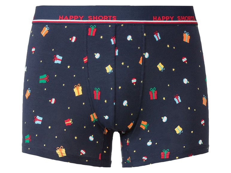Pełny ekran: Happy Shorts Komplet 2 par bokserek świątecznych męskich - zdjęcie 3