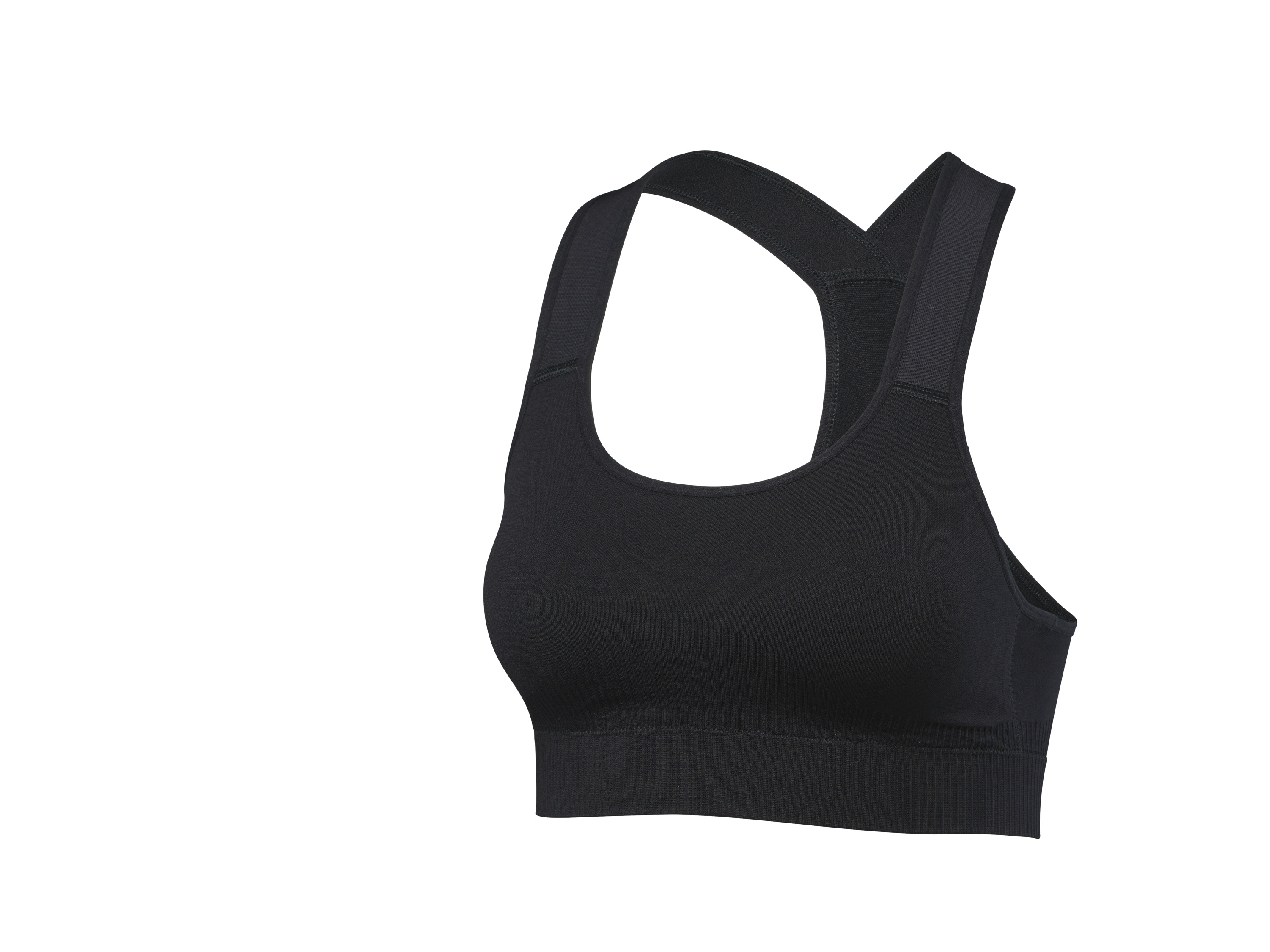 CRIVIT Biustonosz funkcyjny damski (Czarny, S(36/38))