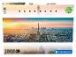 Puzzle 1000 elementów Clementoni przedstawiające panoramę wieży Eiffla.