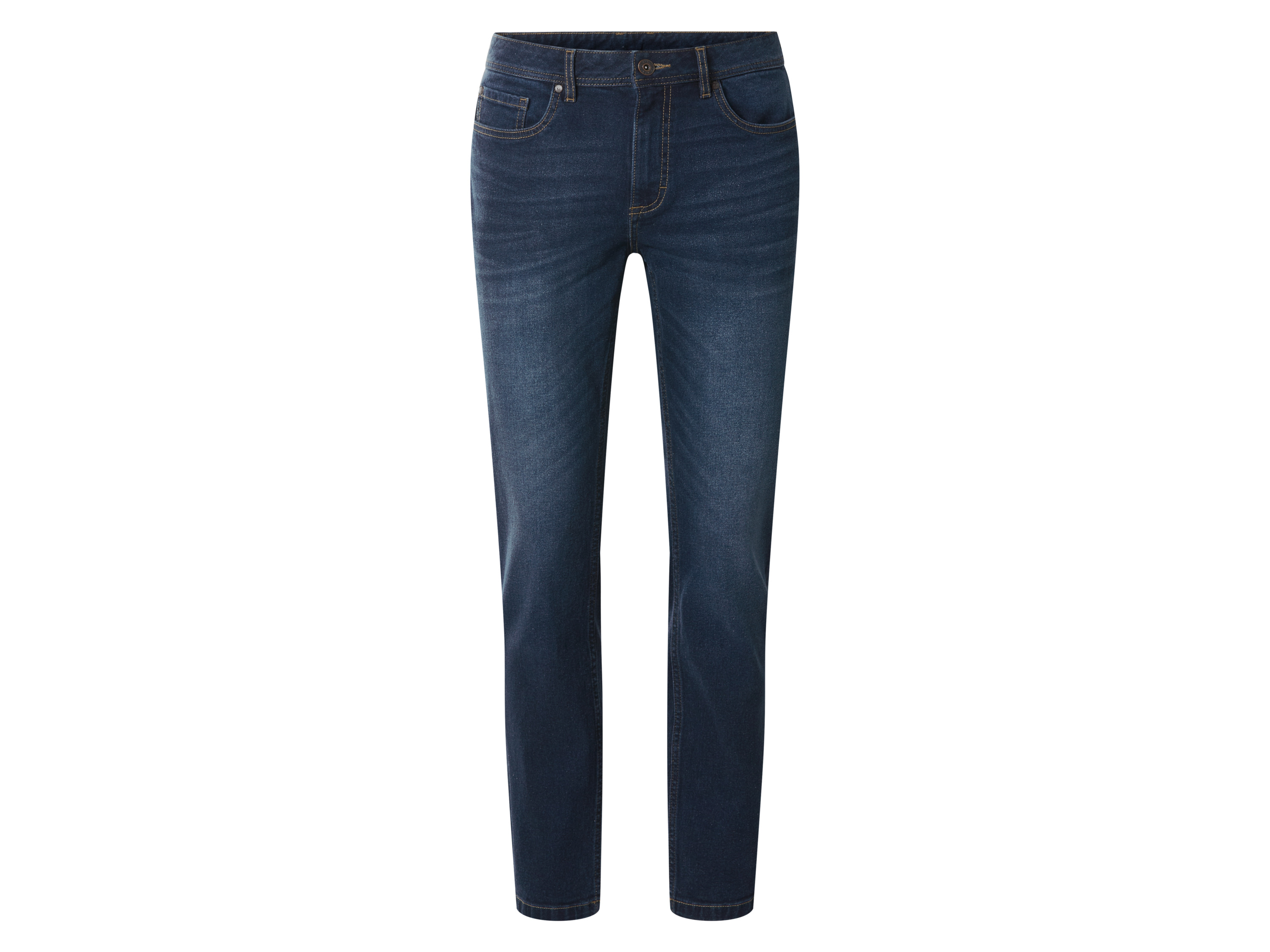 esmara Men Jeansy slim fit męskie z bawełną 