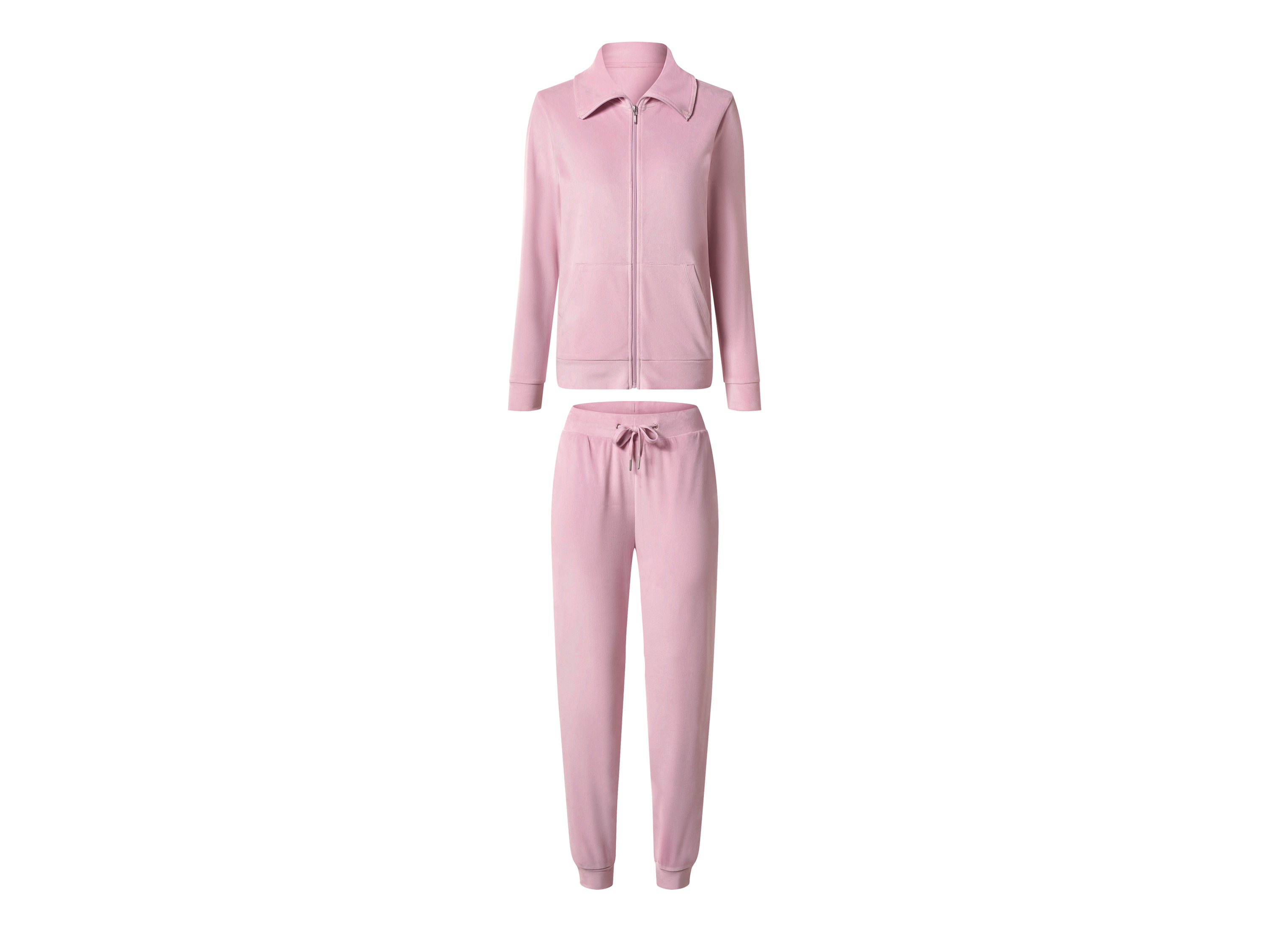 esmara® Dres welurowy damski (Różowy, XS (32/34))