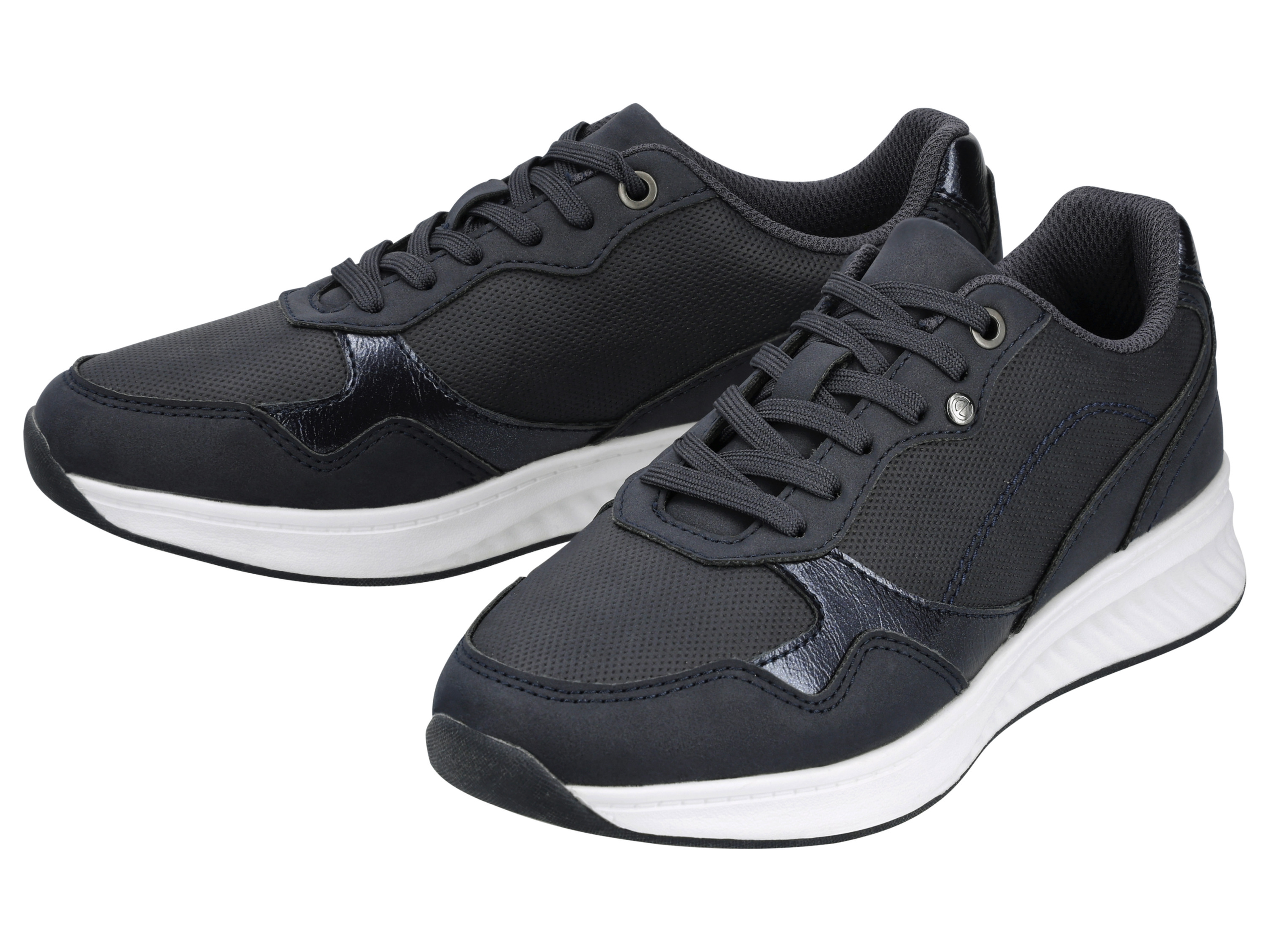esmara® Sneakersy damskie (Granatowy, 37)