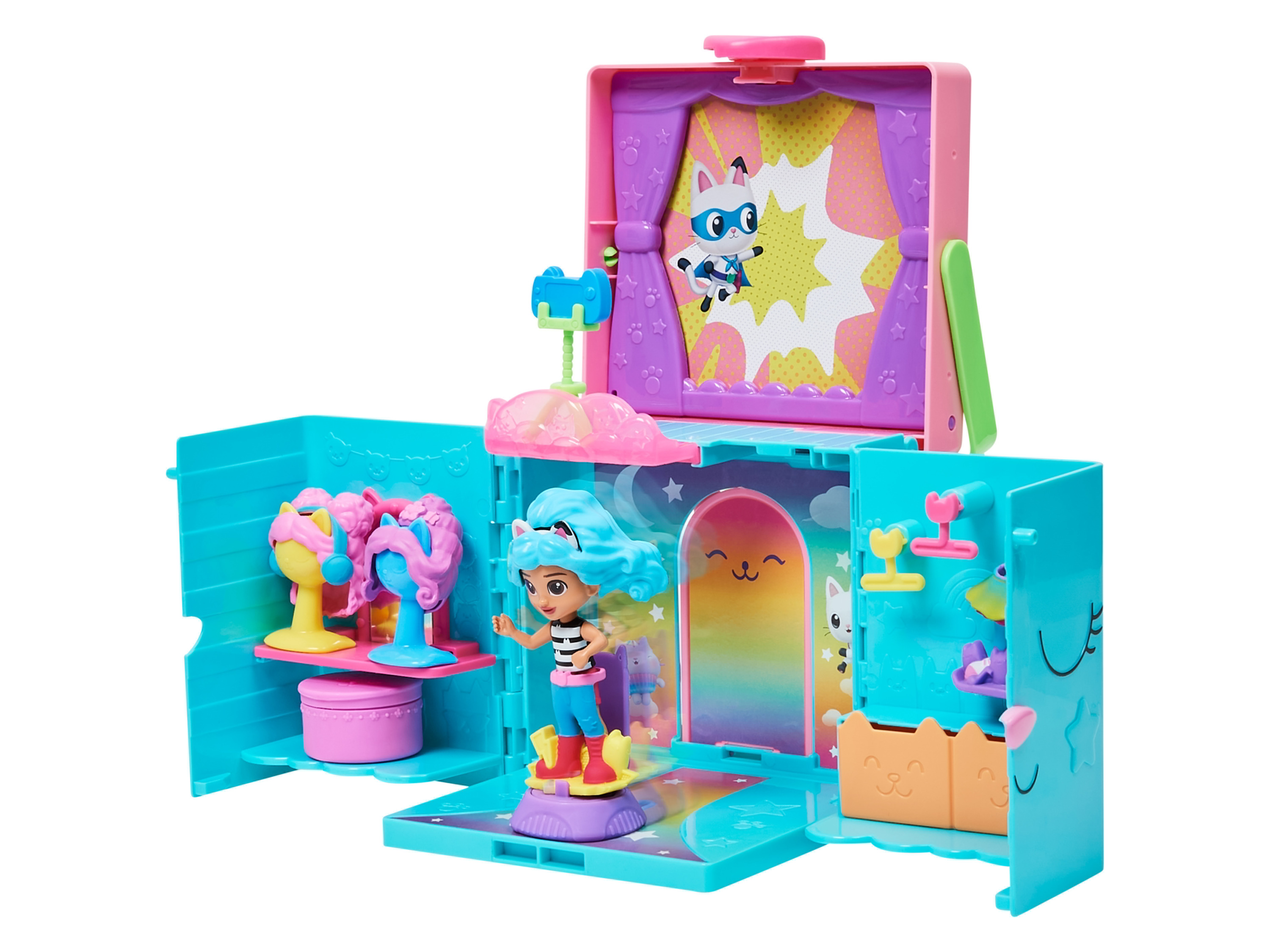 Gabby´s Dollhouse Tęczowa szafa z kolekcji Koci Domek Gabi