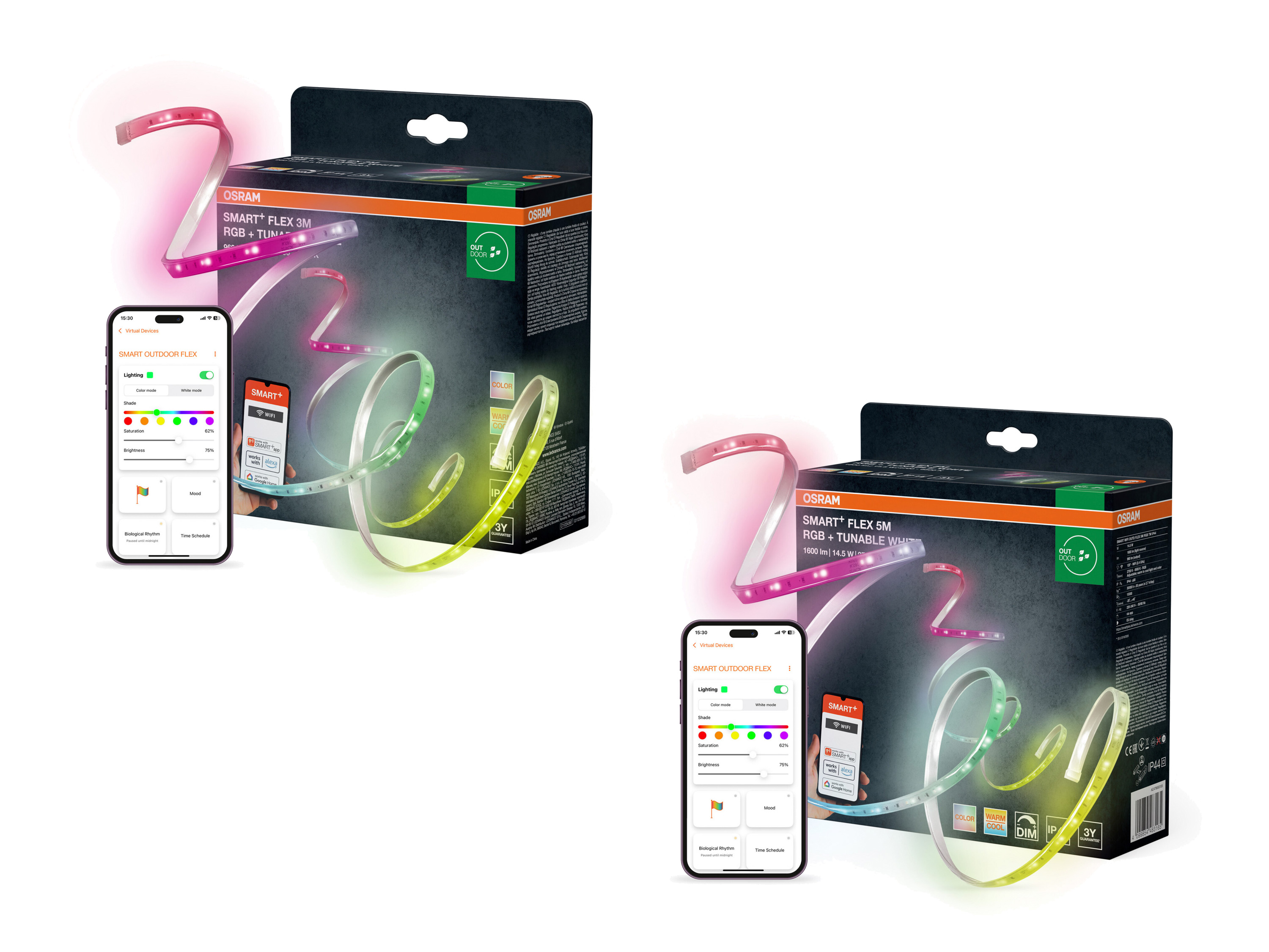 Smart Taśma LED Wifi Flex RGB ICT RC Wewnętrzna