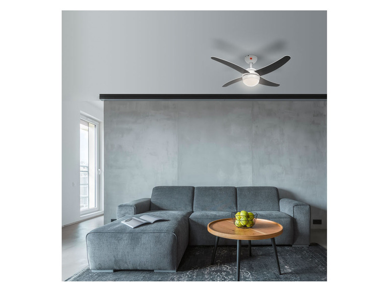 Pełny ekran: LIVARNO home Wentylator sufitowy z lampą LED - zdjęcie 5