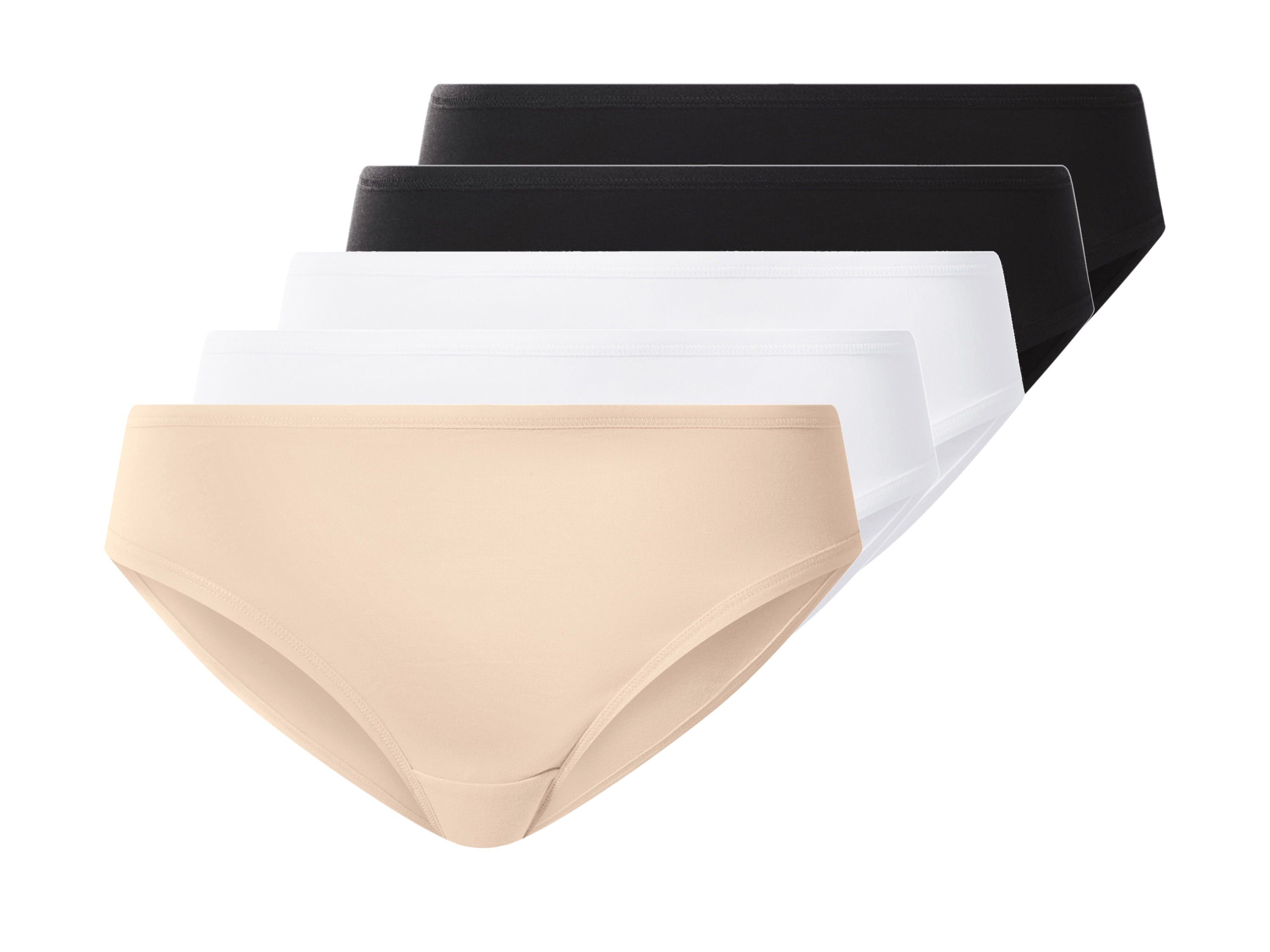ESMARA® Majtki damskie, 5 par (L(44/46))