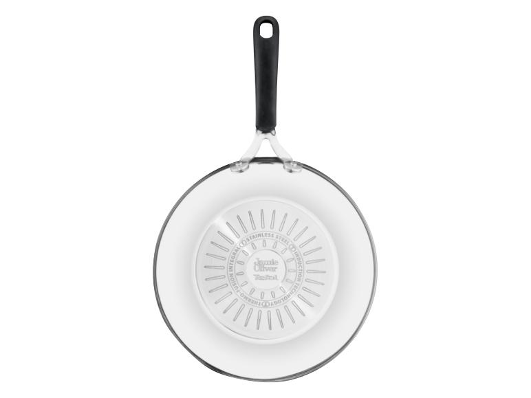 Patelnia Jamie Oliver Tefal z dnem indukcyjnym ze stali nierdzewnej
