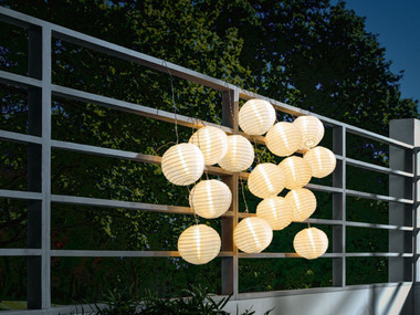 LIVARNO home Ogrodowa girlanda świetlna LED XXL, 15 diod LED, 17 m