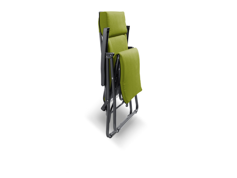 Pełny ekran: LIVARNO home Fotel relaksacyjny z nakładką, zielony / antracytowy - zdjęcie 4