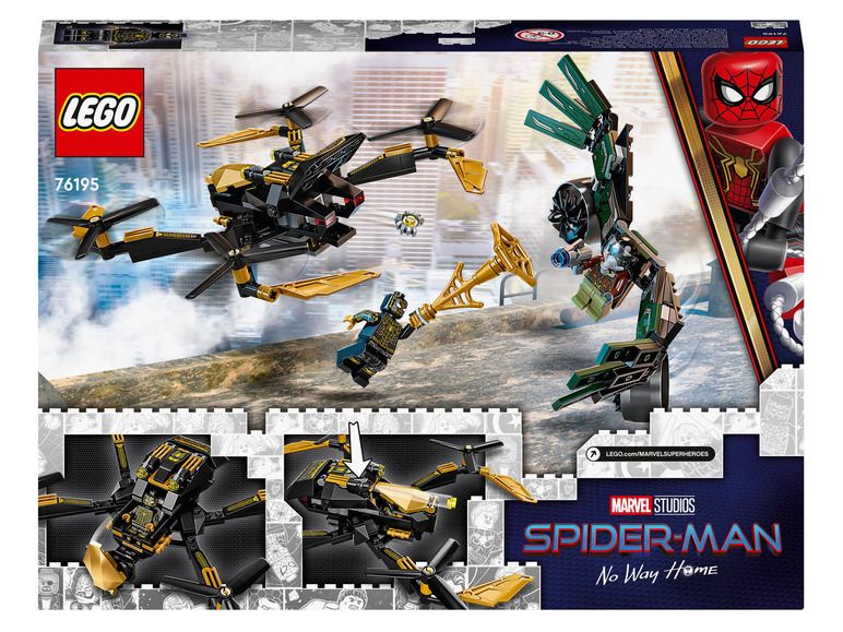 Pełny ekran: LEGO® Marvel Super Heroes 76195 Bojowy dron Spider-Mana - zdjęcie 8