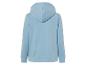 Jasnoniebieska bluza z kapturem.