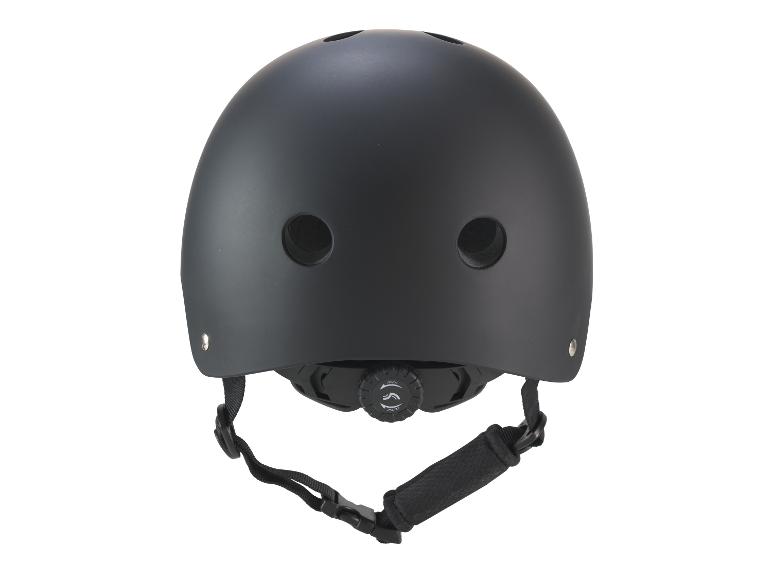 Kask do jazdy na rolkach, czarny